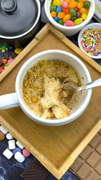 Step 1.2: Top with walnuts and finish with a sprinkle of ground cinnamon