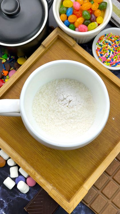 Step 1.1: In a [microwave-safe mug](https://amzn