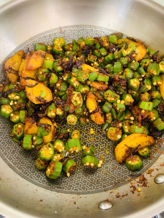 Step 1.2: Season with salt, garam masala, and dry fenugreek leaves