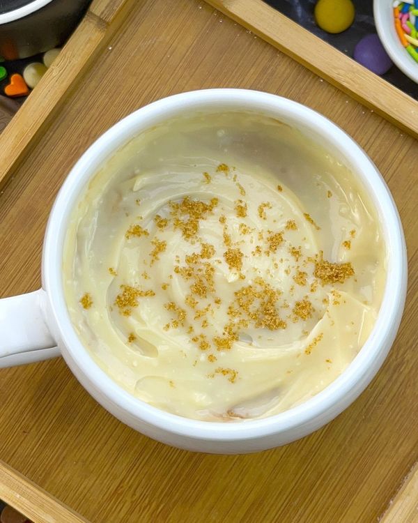 Brown Sugar Milk Tea Mug Cake (Eggless – Single Serve)| Eggless Brown Sugar Milk Tea Mug Cake Recipe recipe