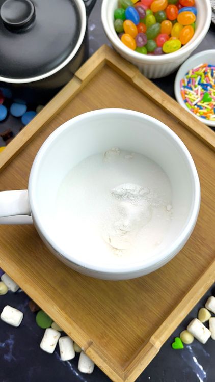 Step 2.1: In a [microwave-safe mug](https://amzn