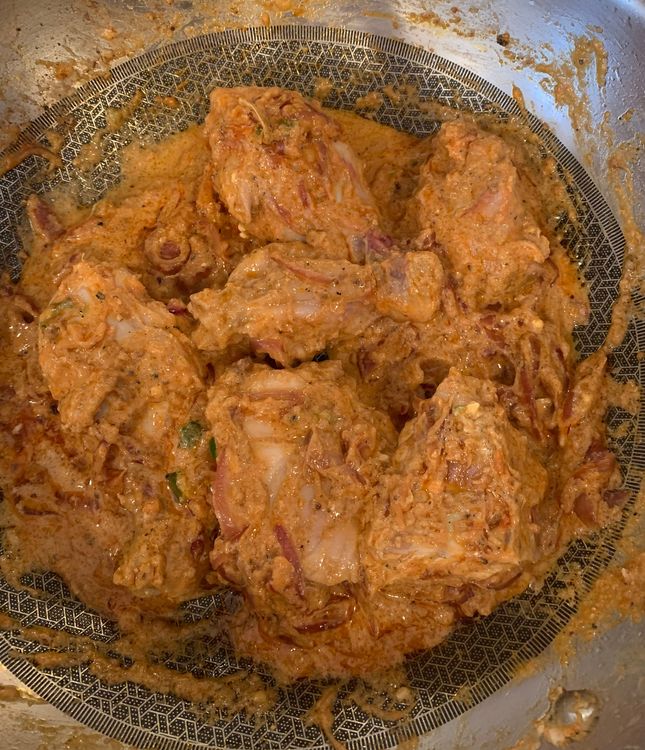 Step 4.1: Continue cooking until the chicken is tender and the onions blend seamlessly with the chicken