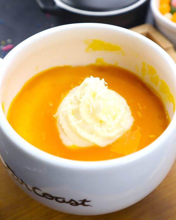 Best Mango Mug Cake Recipe (Microwave, Eggless, 90 Seconds!) recipe