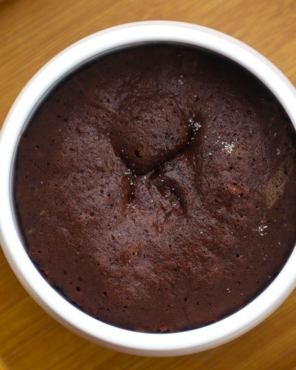 Peanut Butter Chocolate Lava Mug Cake recipe
