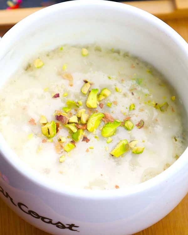 Rose & Pistachio Mug Cake recipe