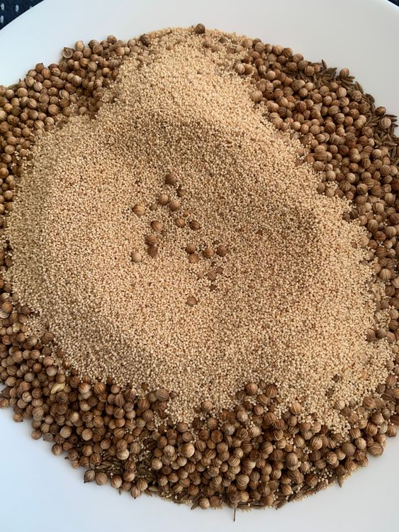 Step 1.1: Next, dry roast the poppy seeds for 1–2 minutes, stirring constantly to avoid burning