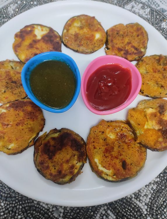 Baingan (Eggplant) Bhaja recipe