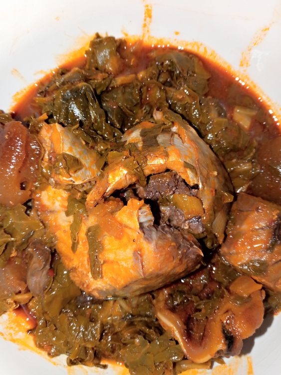 Nigerian Vegetable Soup recipe