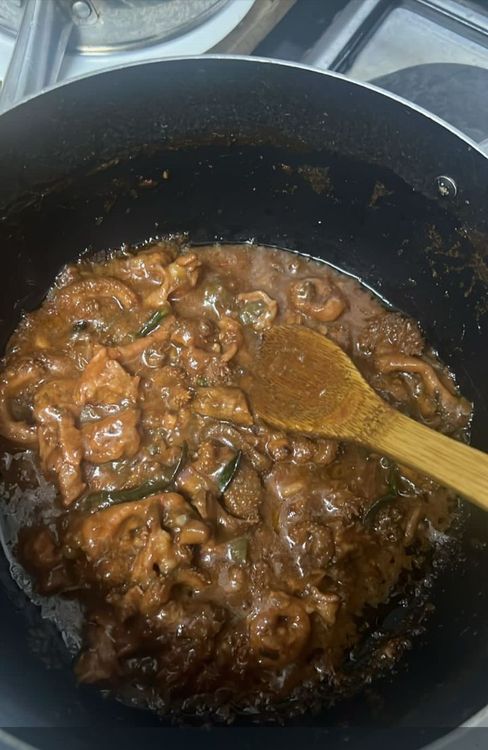 Wet fry tripe  recipe