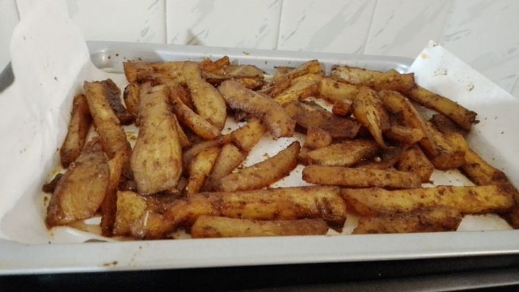  Oven baked Sweet Potato  Fries recipe