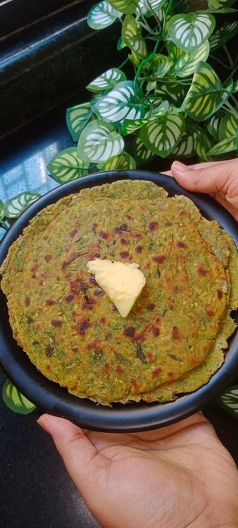 Dill Paratha ( Shepu Paratha ) recipe