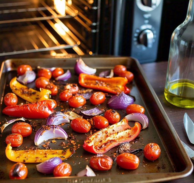 Spicy Roasted Vegetables recipe