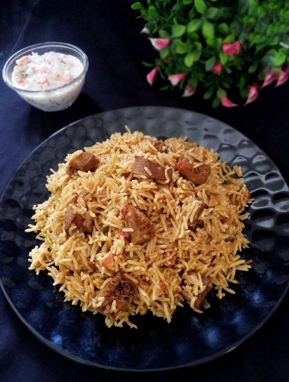 Kathal Biriyani / Jackfruit Biriyani recipe