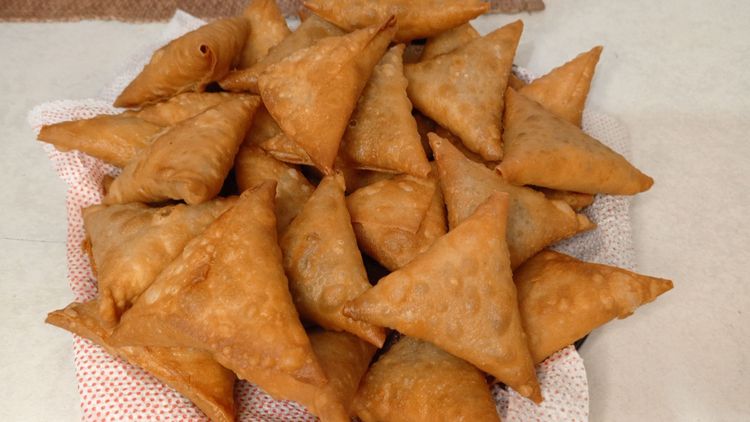 Minced Meat Samosas recipe