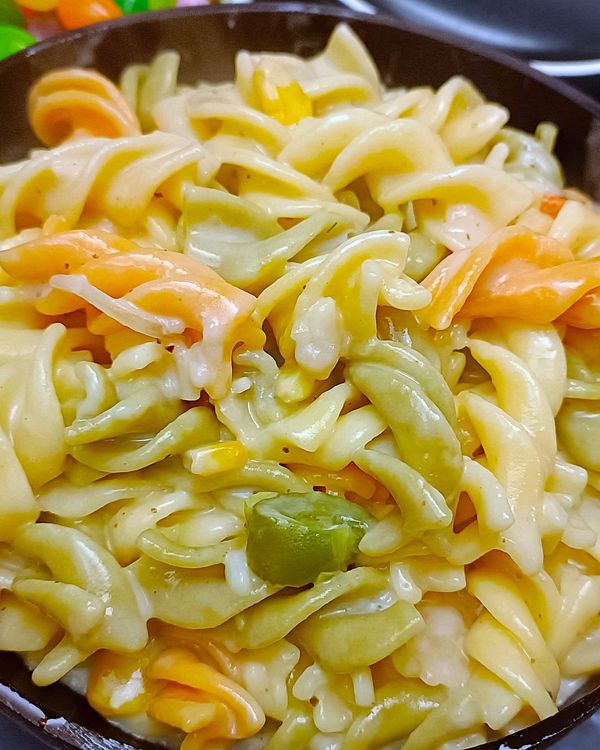 Creamy White Sauce Pasta recipe