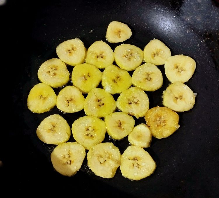 Step 1.1: Heat a pan and add ghee