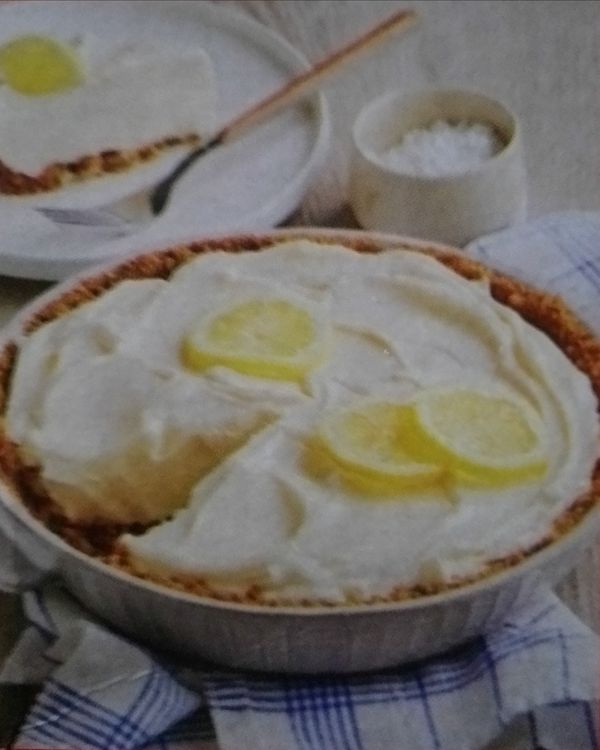 Creamy lemon tart recipe