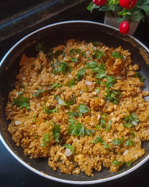 Scrambled Eggs - South Indian Style 🍳 recipe