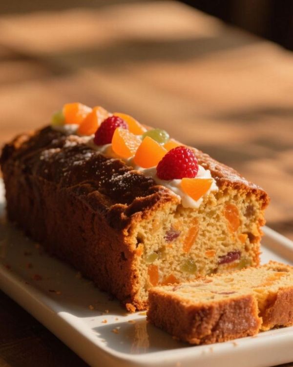 Carrot & Fruit Loaf Cake recipe