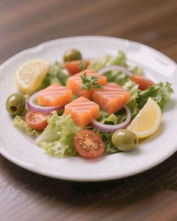 Mediterranean-Inspired Salmon Salad recipe