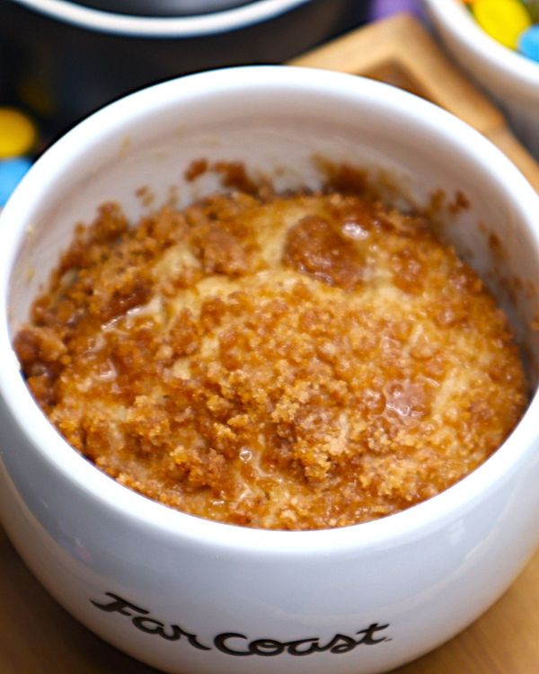 Cinnamon Crumble Mug Cake recipe