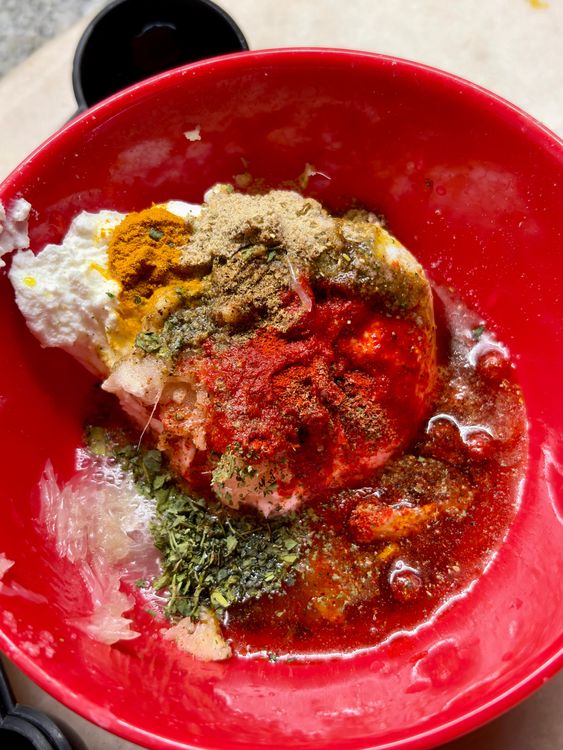 Step 2.1: In a bowl, mix all the marinade ingredients until smooth and well combined