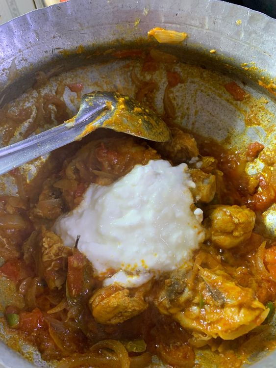 Step 1.1: Add the curd and mix well