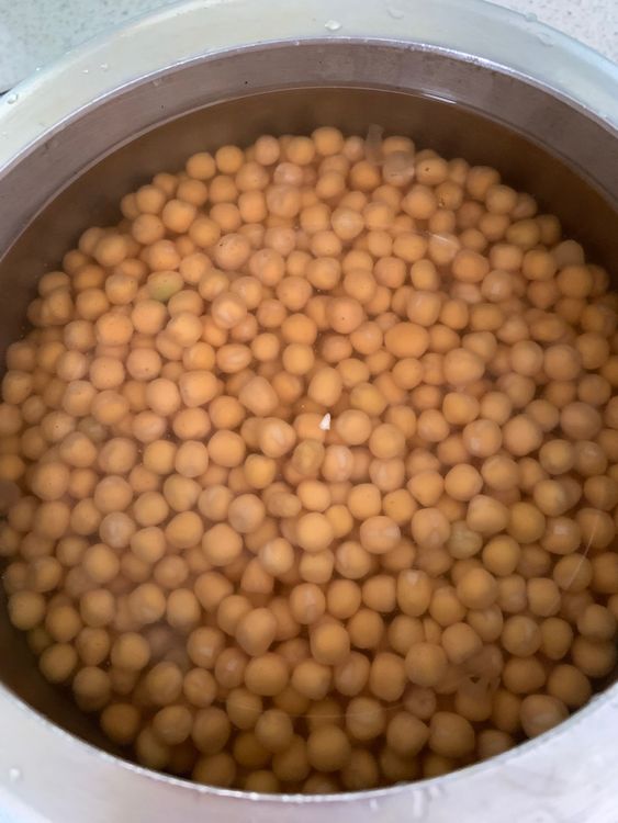 Step 1.1: Wash and soak yellow peas for 7-8 hrs or overnight