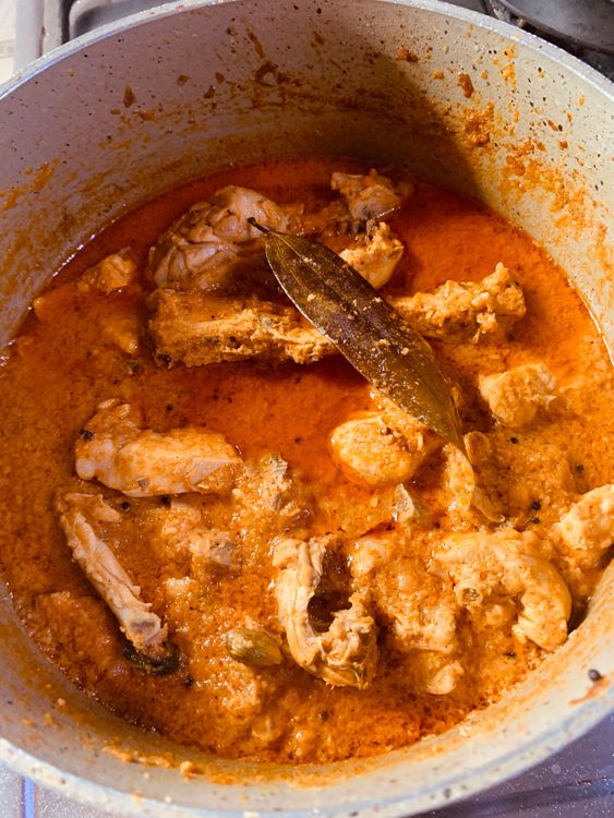 Step 1.1: Add kasuri methi and garam masala and mix well
