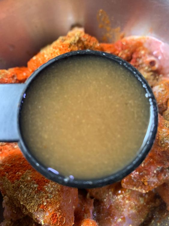 Step 1.2: Marinate the chicken with [tandoori masala](https://www