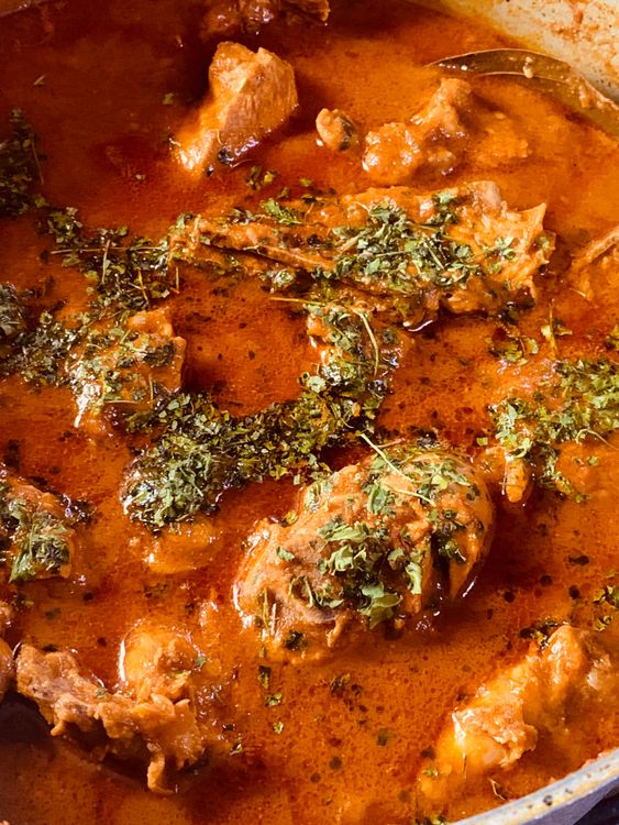 Step 1.1: Add kasuri methi, check the seasoning (salt and chilli powder) and adjust to taste