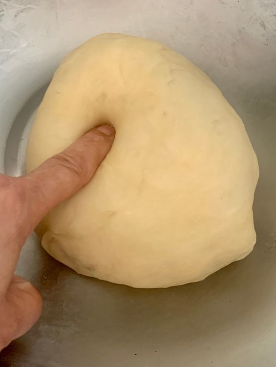 Step 3.3: Mix all-purpose flour and salt in a large bowl