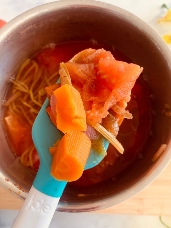 Step 1.2: In a deep pot, bring water to a boil