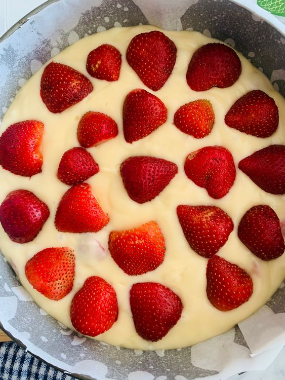Step 6.1: Transfer the batter to the prepared cake tin, spreading it evenly