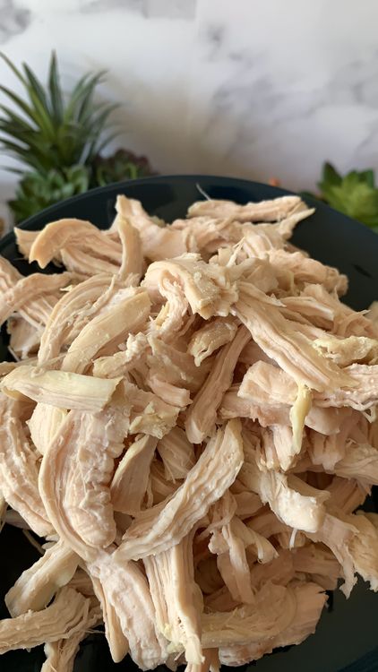 Step 1.1: Add the boiled and shredded chicken and saute for 3-4 minutes