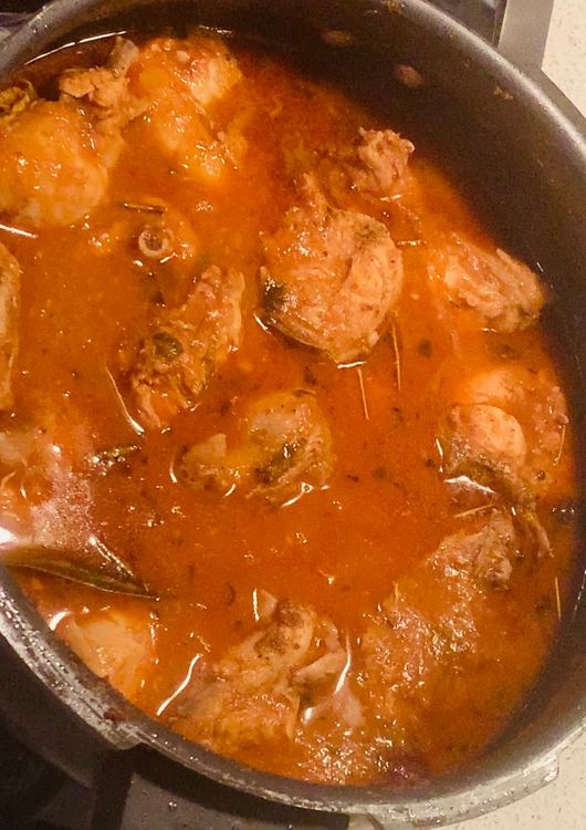 Step 2.1: Reduce the heat to simmer and cover the pan