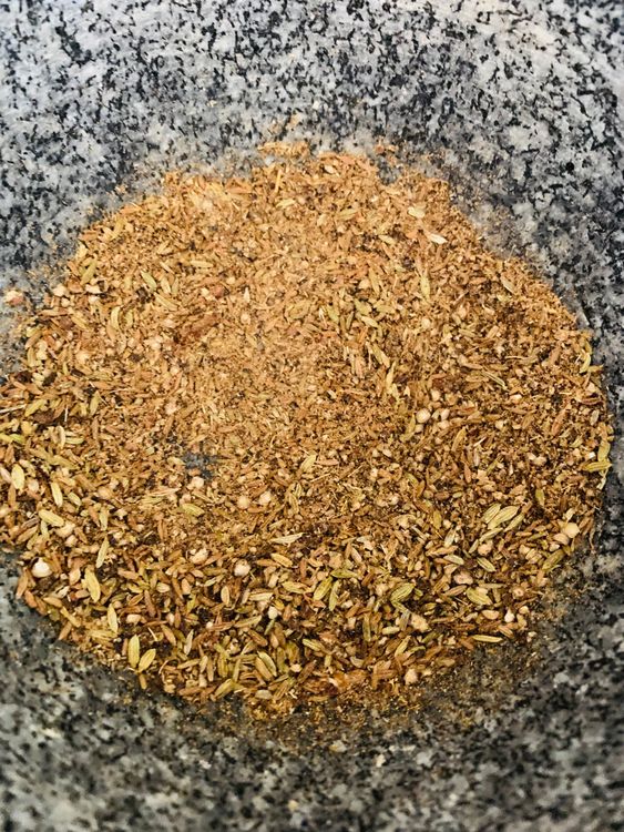 Step 2.1: Let them cool slightly, then coarsely grind them