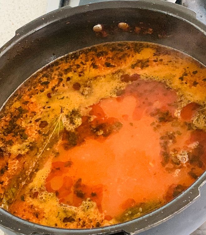 Step 2.1: Add water and bring it to a boil