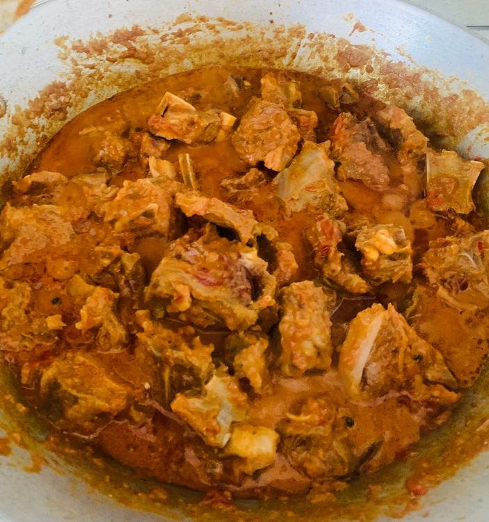 Step 3.1: Mix in coriander powder, cumin powder, and salt