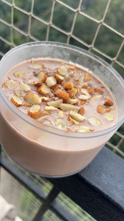 Step 1.1: Garnish with your favorite nuts and seeds before serving