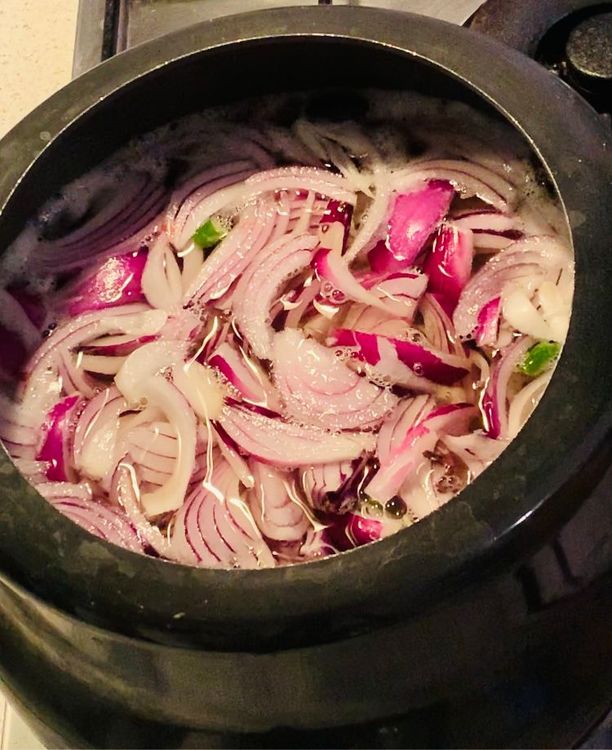 Step 2.1: Drain the chickpeas and transfer them to a pressure cooker