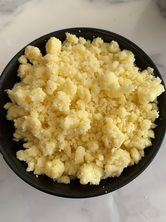 Step 1.1: Turn off the heat and transfer the khoya (mawa) to a bowl