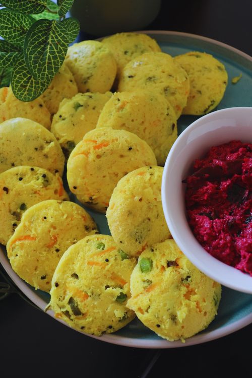 Moong Dal Idlis (No Rice) recipe