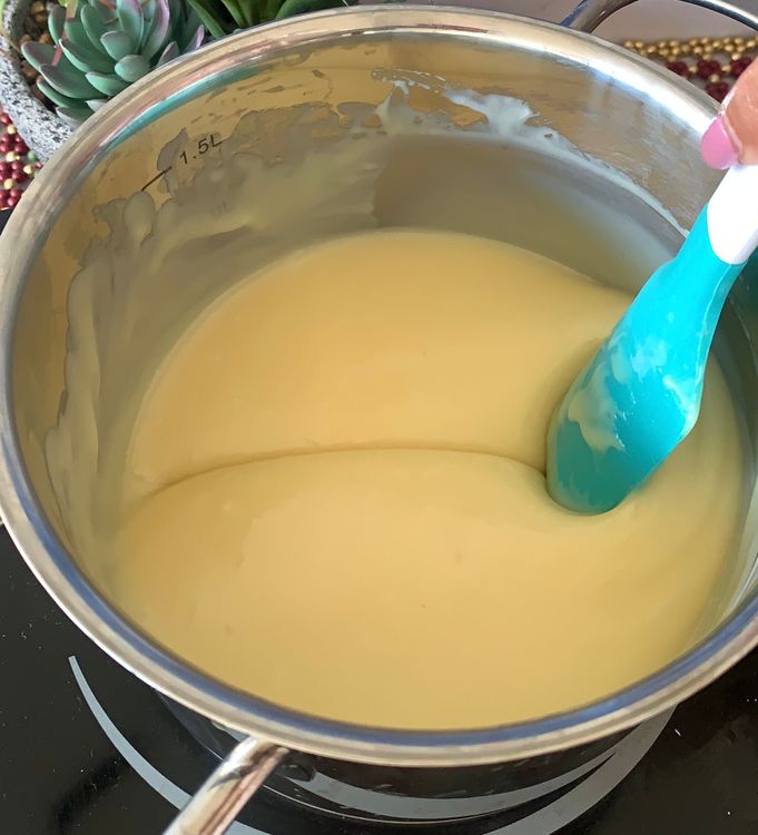 Step 1.2: Place the saucepan over low heat