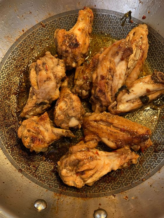 Step 1.3: Heat 2 tbsp of olive oil in a skillet over medium-high heat