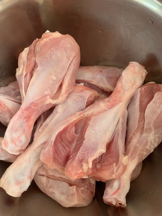 Step 1.1: Wash the chicken drumsticks, pat them dry, and create slits