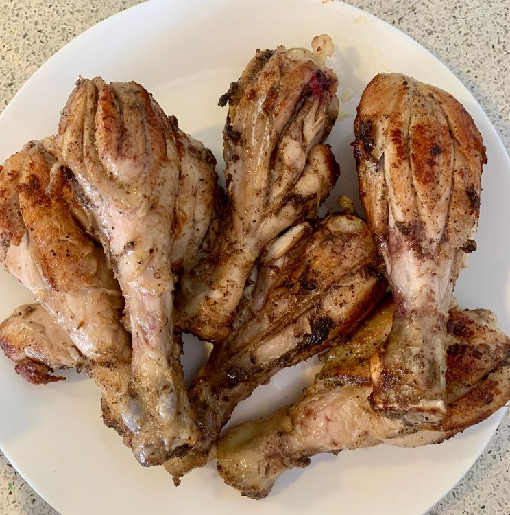 Step 1.2: Add marinated chicken to the pan