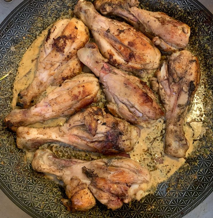 Step 1.1: Return the seared chicken to the pan, and mix well