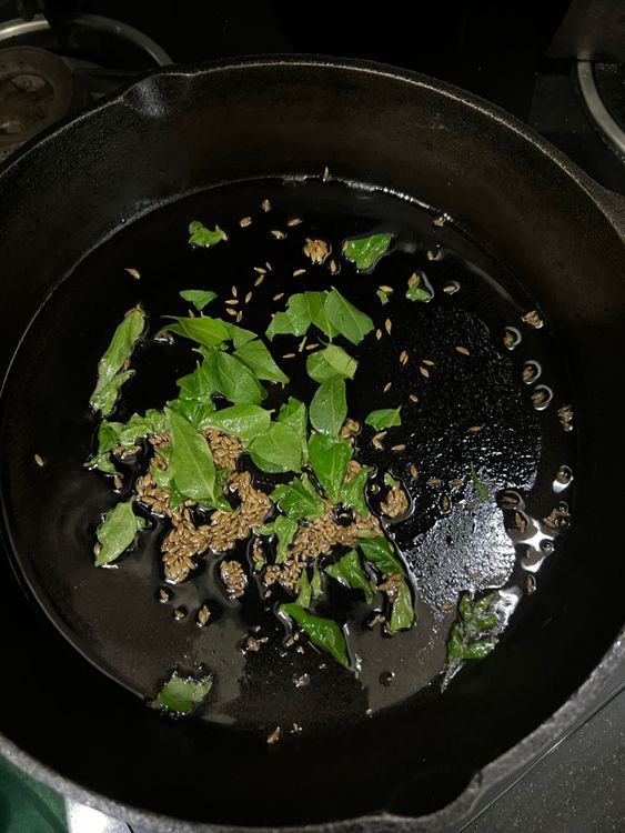 Step 2.1: In a[ cast iron pan](https://amzn
