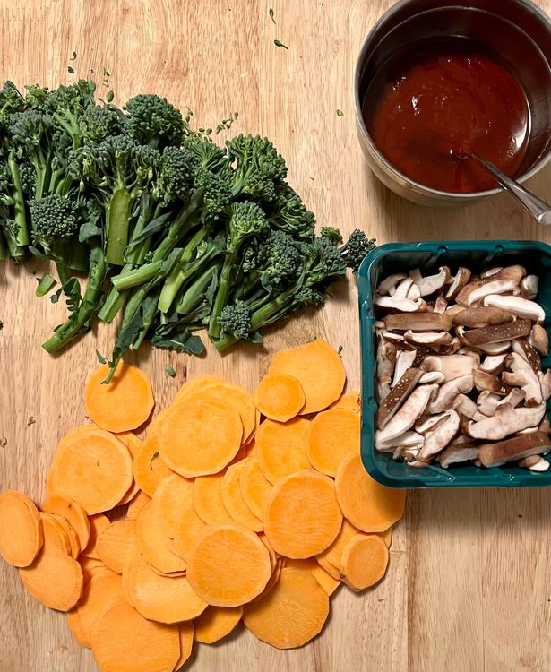Step 1.1: Have all your vegetables chopped and ready